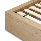 Leo Bed in Natural Oak
