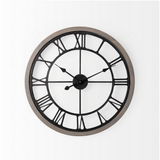 Mething Wall Clock Gray 25"