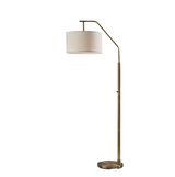 Max Floor Lamp in Antique Brass