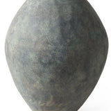 Gobi Grey Ceramic Oval Vase