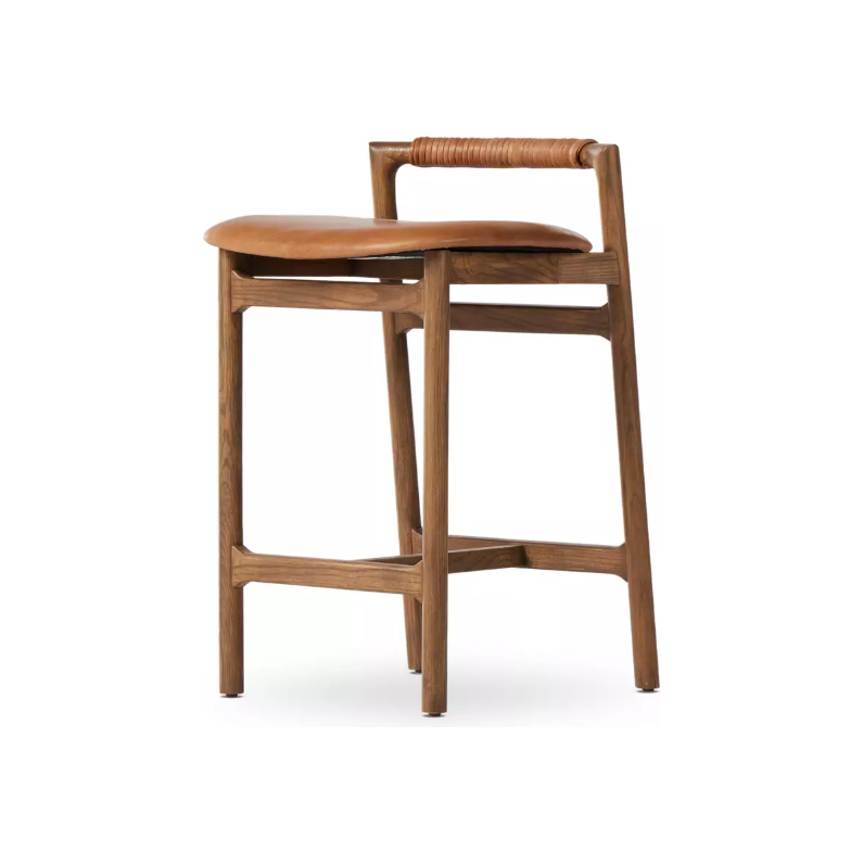 Baden Counter Stool in Havana Tobacco