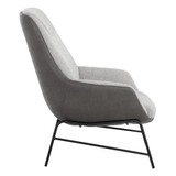 Lucier Lounge Chair - Heather Grey