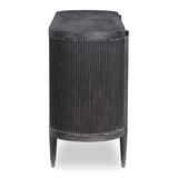 Tambour Cabinet - Black Ceruse