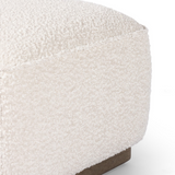 Sinclair Square Ottoman in Knoll Natural
