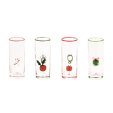 Holiday Shot Glass Set