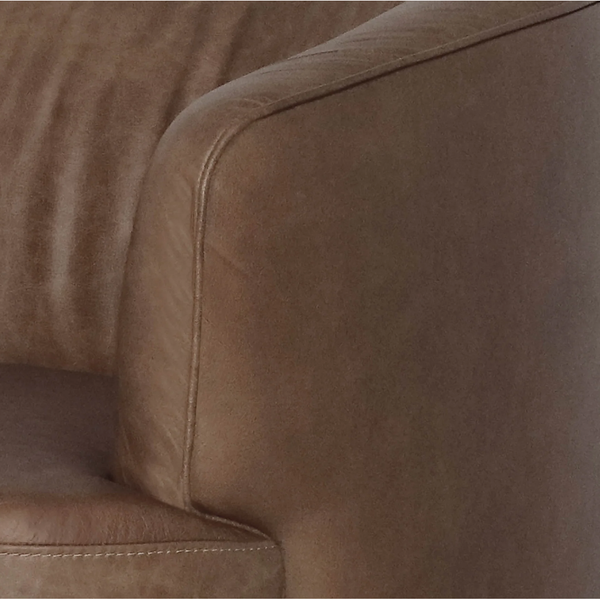 Fireside Swivel Club Chair in Antique Sienna