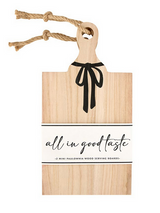 Mini Wood Serving Board Set