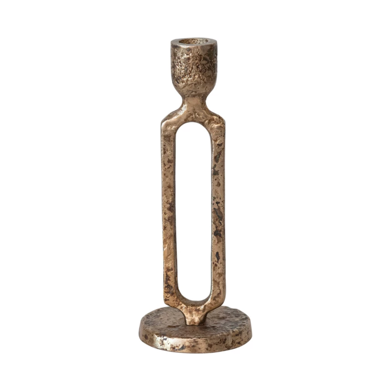 Aluminum Taper Holder, Oxidized Gold Finish