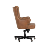 Hubert Office Chair in Tabacco Tan