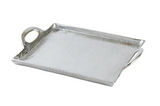 Silver Aluminum Tray