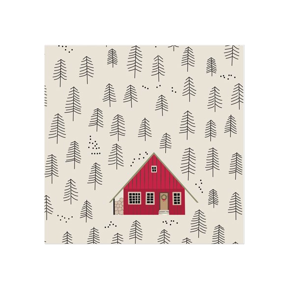 Winter Chalet Napkin 20Pk