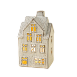 Winter Chalet Tealight House Large