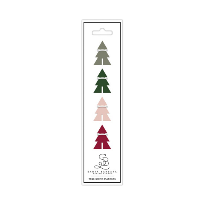 Tree Drink Markers - Set of 4
