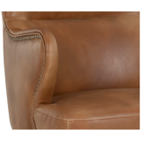 Hubert Office Chair in Tabacco Tan