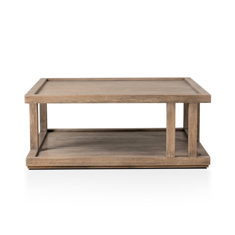 Charley Coffee Table in Warm Natural Oak