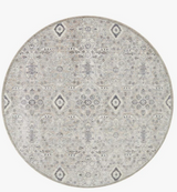 Zuma Area Rug - Silver/Sky
