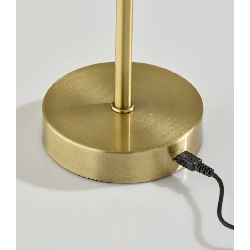 Benji Cordless LED Table Lamp in Brass