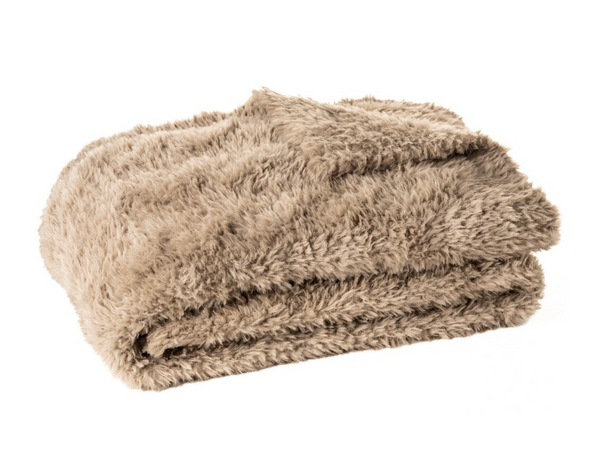 Beverly Throw in Taupe