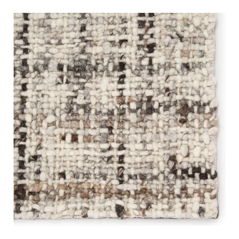 Cambridge Rug - Whitecap Grey / Flint Gray / Brown