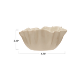 Stoneware Fluted Bowl - Small