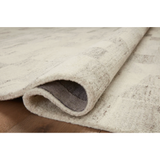 Rocky Rug in Ivory/Silver