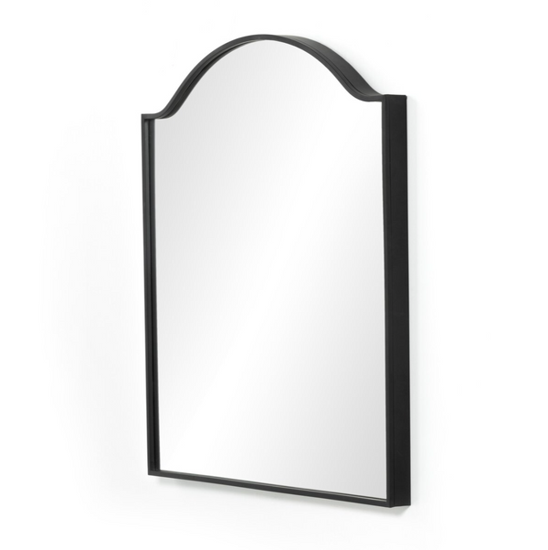 Jacques Mirror with Gunmetal Frame