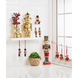 Sitting Soldier Bear Ornament