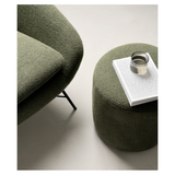 Barrow Pouf in Pine Green