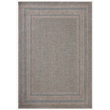 Topanga Rug in Natural/Teal