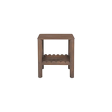 Wiley Side Table in Vintage Brown