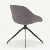 Nixon Dining Chair - Dark Grey Fabric