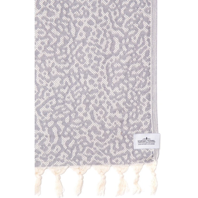 Tofino Towel Co - Turkish Towel 100% cotton The Banyan- Grey