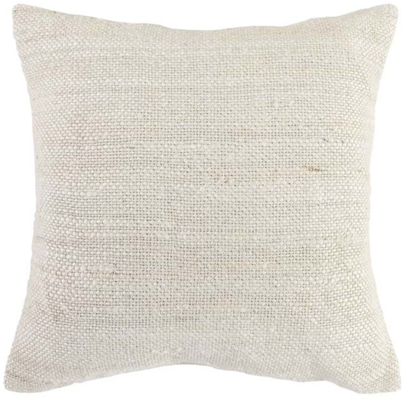 Halter Cushion Ivory 22" x 22"