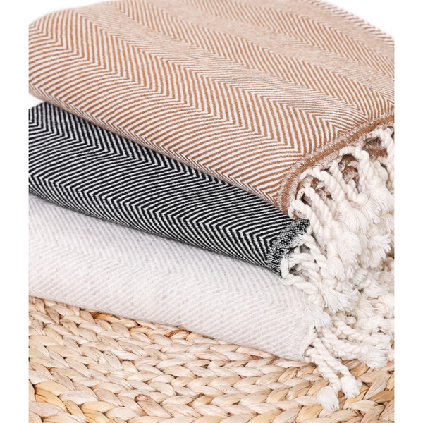 Tofino Towel Co. - The Cove Throw Series - Shadow