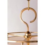 Savona Lamp in Aged Brass