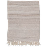 Woven Wool and Cotton Throw
