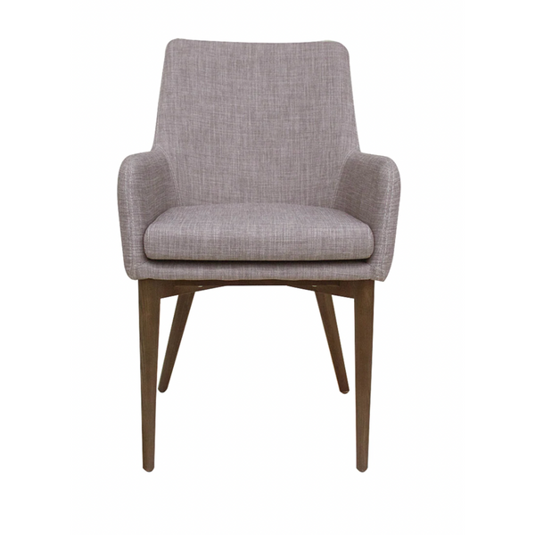 Jeremy Arm Chair - Light Grey