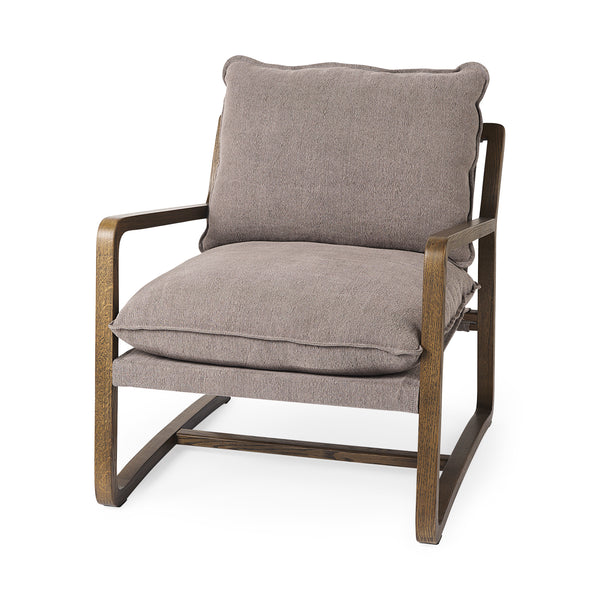 Brayden Accent Chair - Gray Fabric