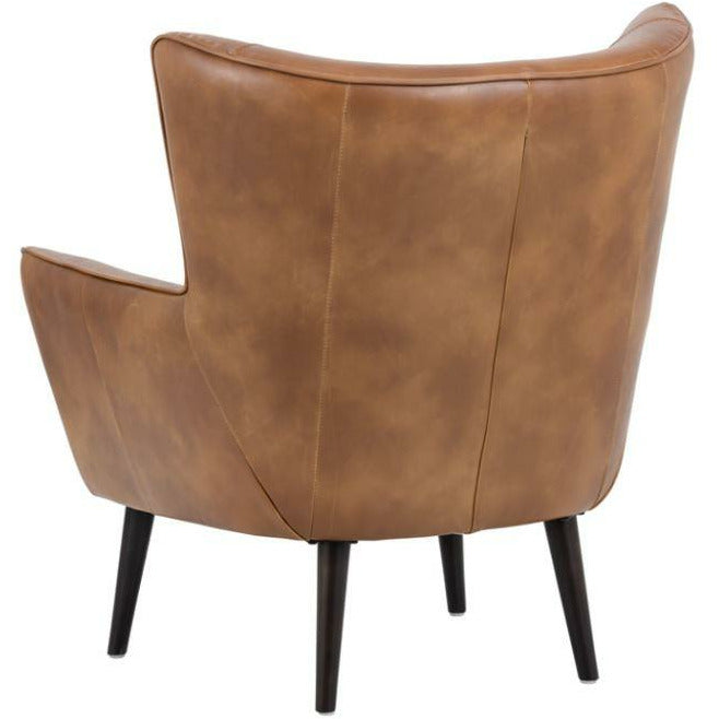 Luther Lounge Chair - Tobacco Tan