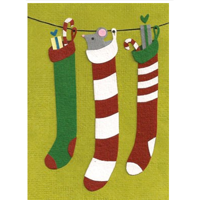 Squeaky Stockings Card