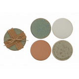 4" Round Stoneware Coasters