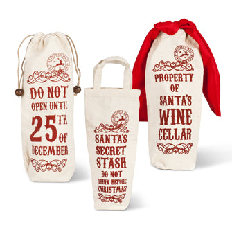 Printed Wine Bag