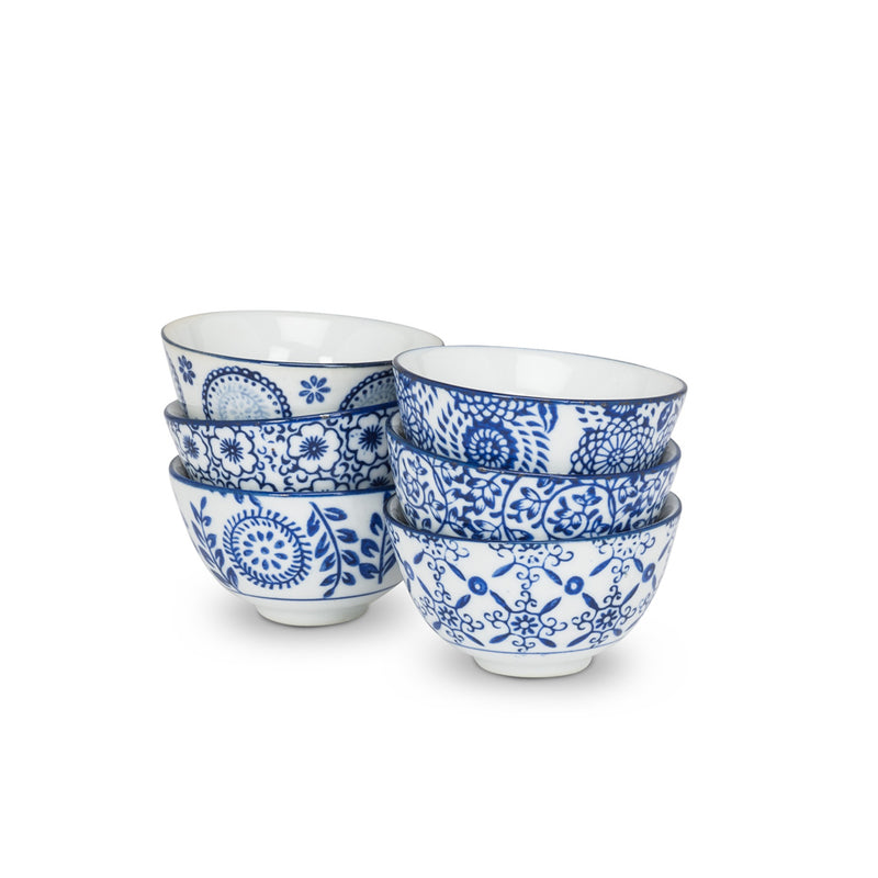 Blue and White Small Dipping Bowls