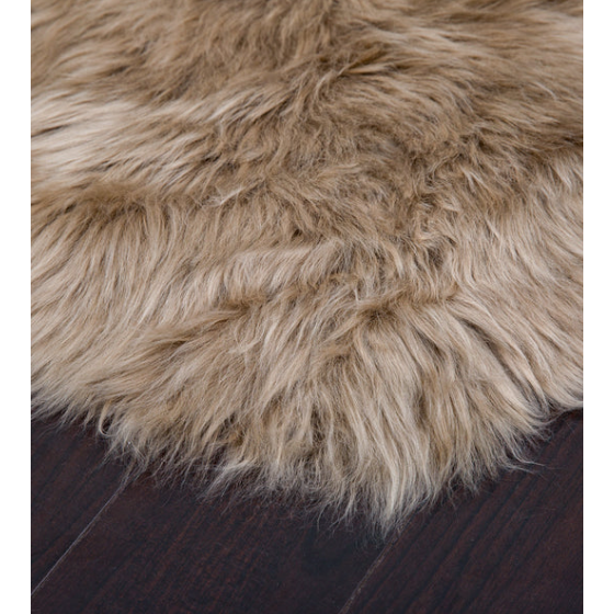 Sheepskin Rug 2' x 3.5' - Taupe