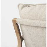 Brayden Accent Chair Beige Fabric