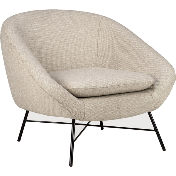 Barrow Lounge Chair -  Off White