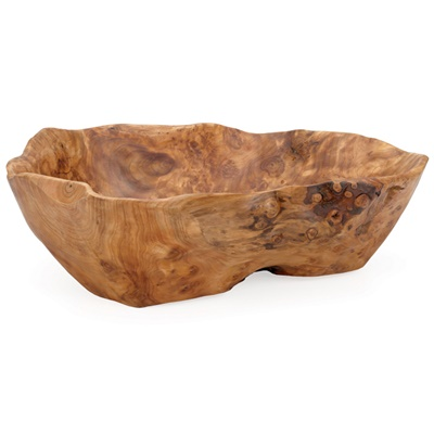 Costa Carved Wood Bowl