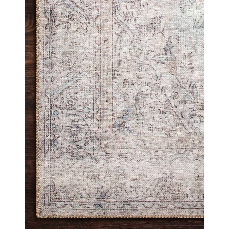 Loren Area Rug - Silver and Slate