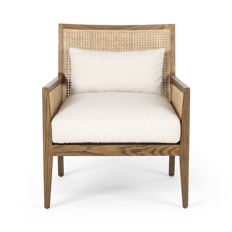 Antonia Cane Chair - Toasted Parawood