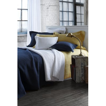Casa Navy Quilted Duvet Cover